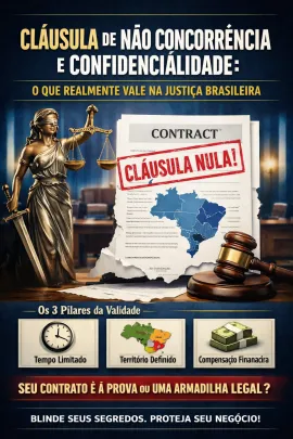 Imagem da notícia Cláusula de Não Concorrência e Confidencialidade